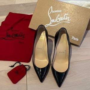 Christian Louboutin
Pigalle Plato 100 Patent Leather Pumps
